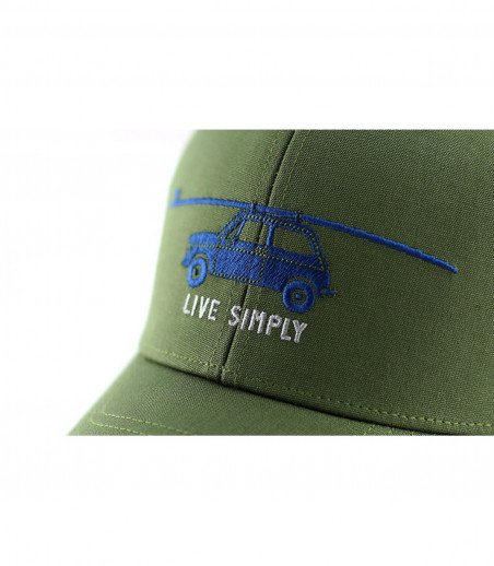 Casquette trucker verte Patagoni